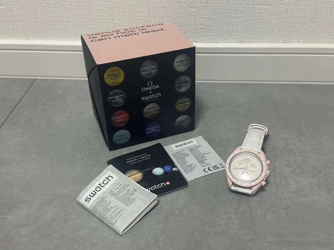 時計 OMEGA x Swatch BIOCERAMIC MOONSWATCH
