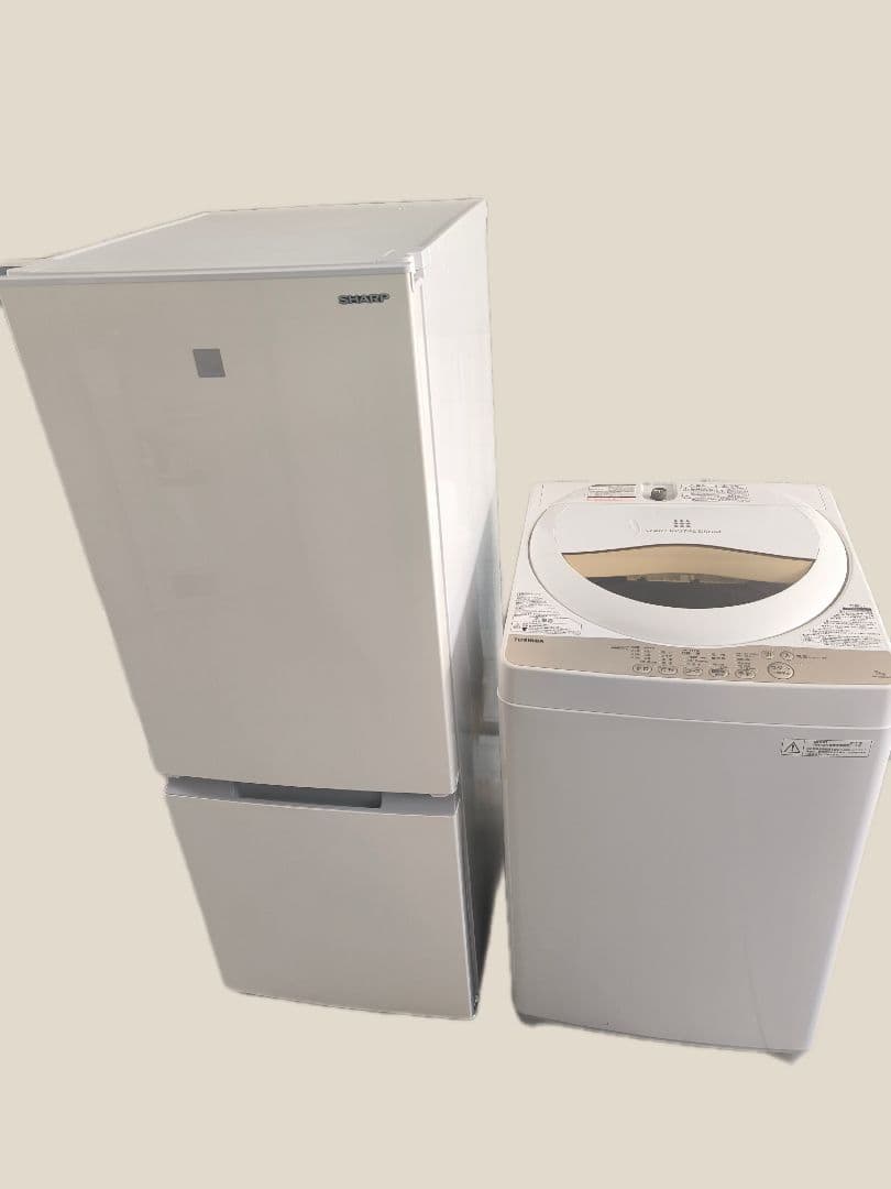 ★新生活応援セット★　2ドア冷蔵庫　5キロ洗濯機