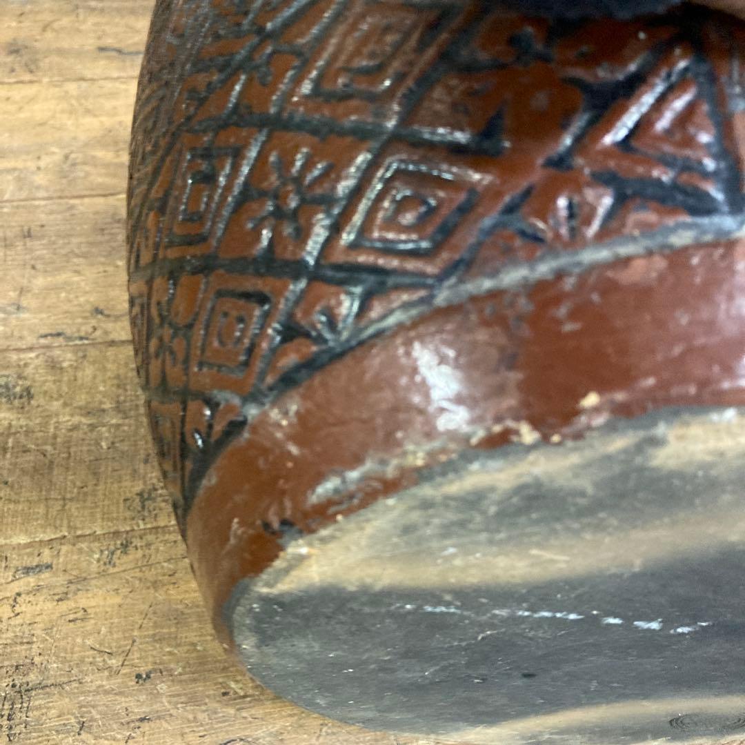 E4 火鉢 ひばち 古民具 古道具 骨董 骨董品 アンティーク ヴィンテージ