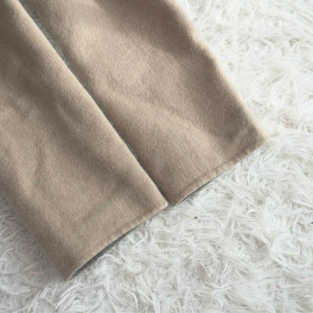 BALMAIN カシミヤウールリバーコート ダブルフェイス 2way 腰ベルト