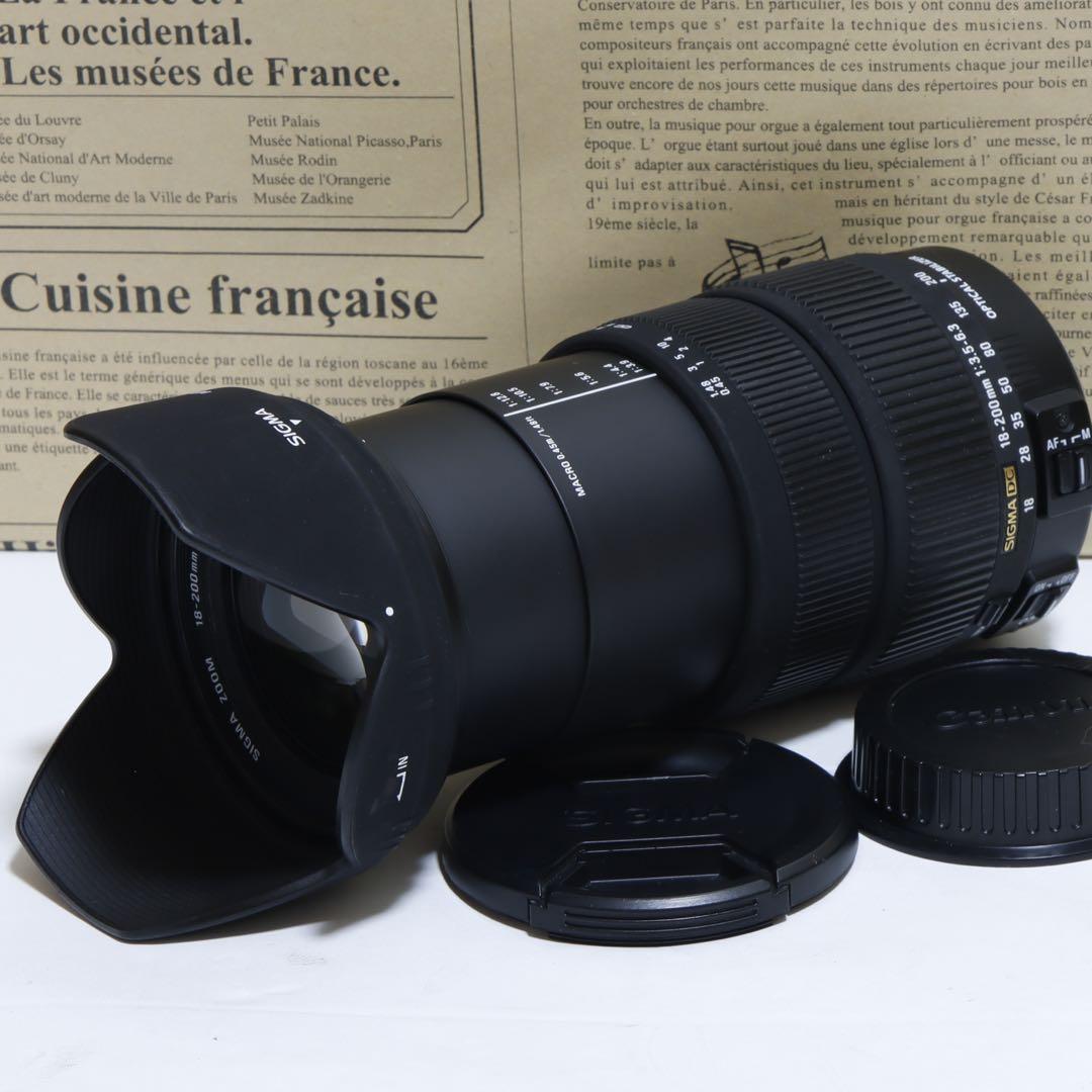 ⭐︎広角〜望遠&手ブレ☆Sigma 18-200mm OS for キャノン ☆