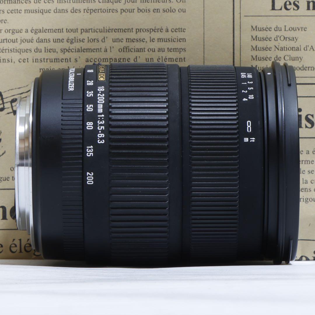 ⭐︎広角〜望遠&手ブレ☆Sigma 18-200mm OS for キャノン ☆