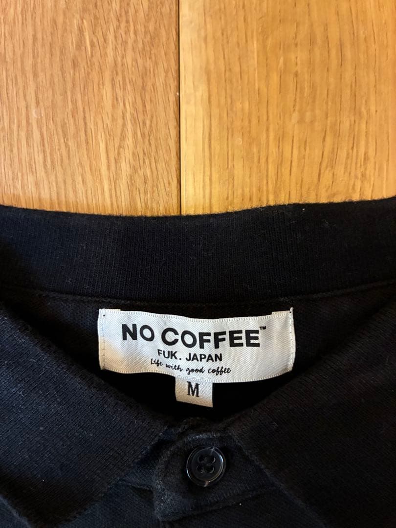 clubhaus ✖️ no cofeeコラボno golf 長袖ポロシャツ