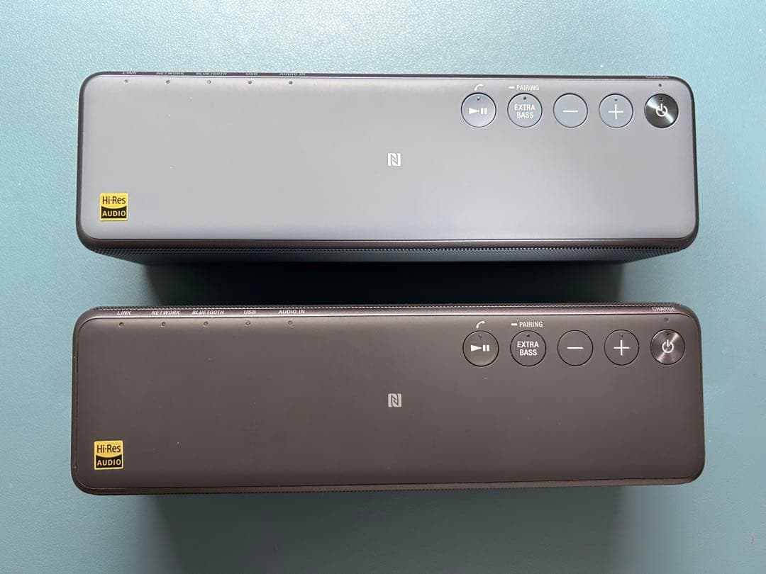 h.ear go 2 SRS-HG10 ムーンリッドブルー、ブラック　セット