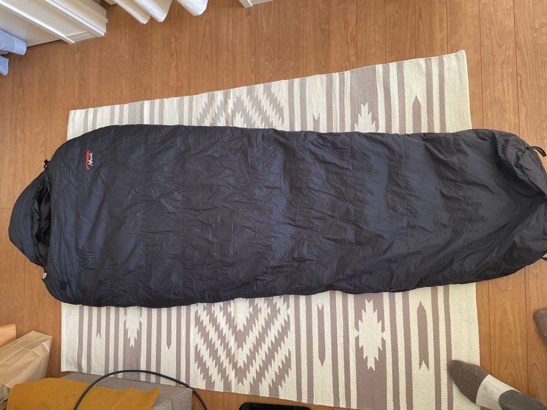 山渓✖️ナンガ　オーロラ750DX ロング オールブラック