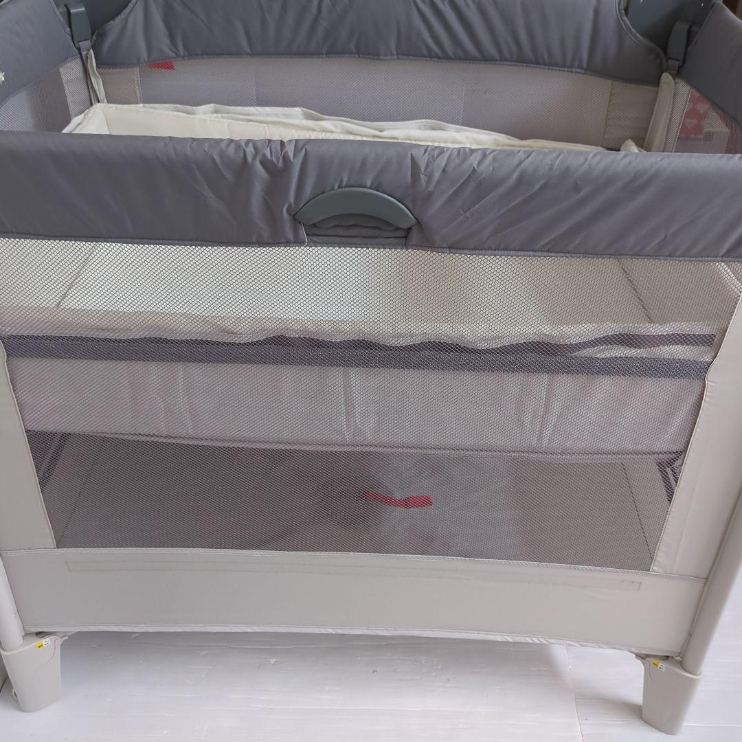 【最上位モデル】 Apricaベビーベッド ココネルエアー グレーベアー