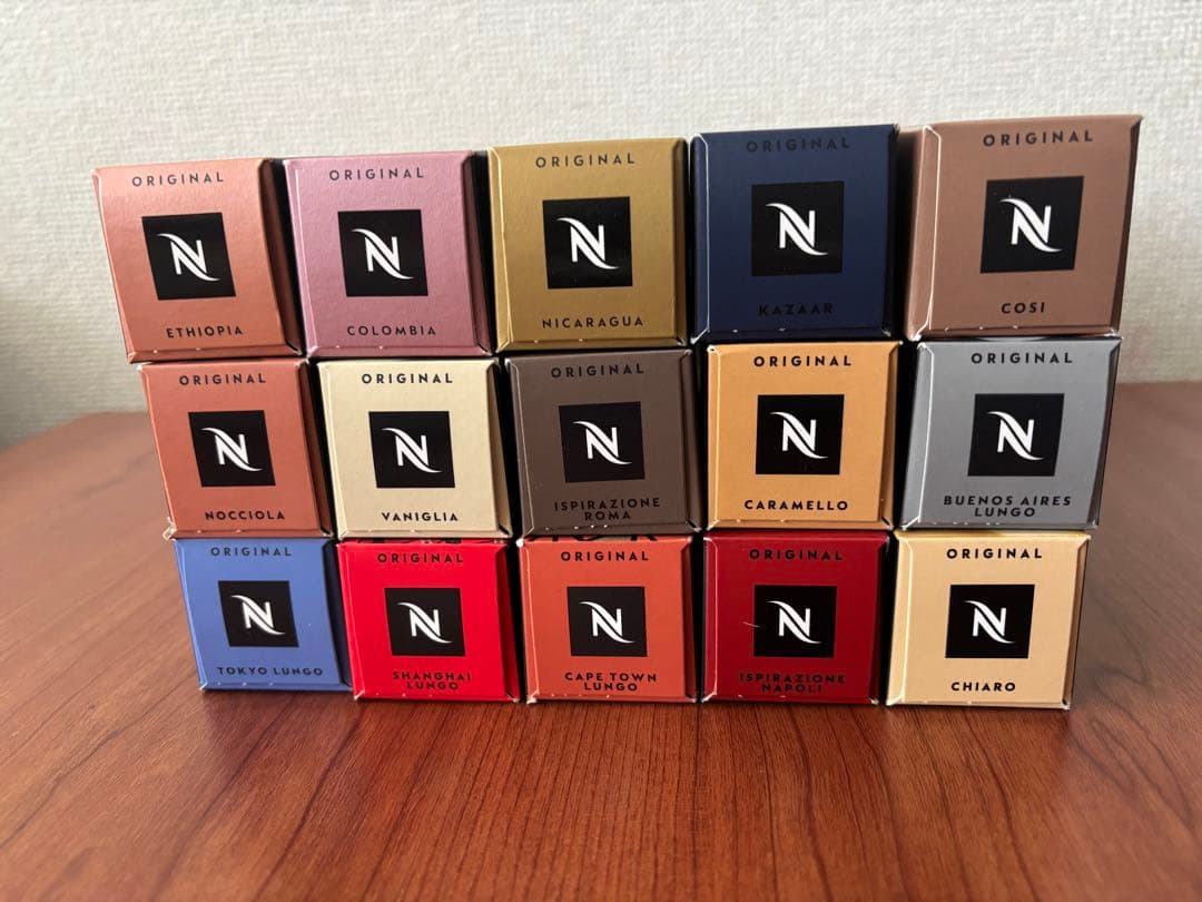 【新品】Nespresso コーヒーカプセル 15箱セット（150杯）