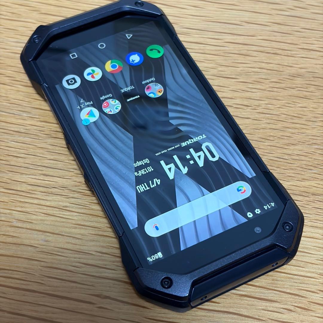 AU TORQUE 5G KYG01ブラック SIMフリー9196