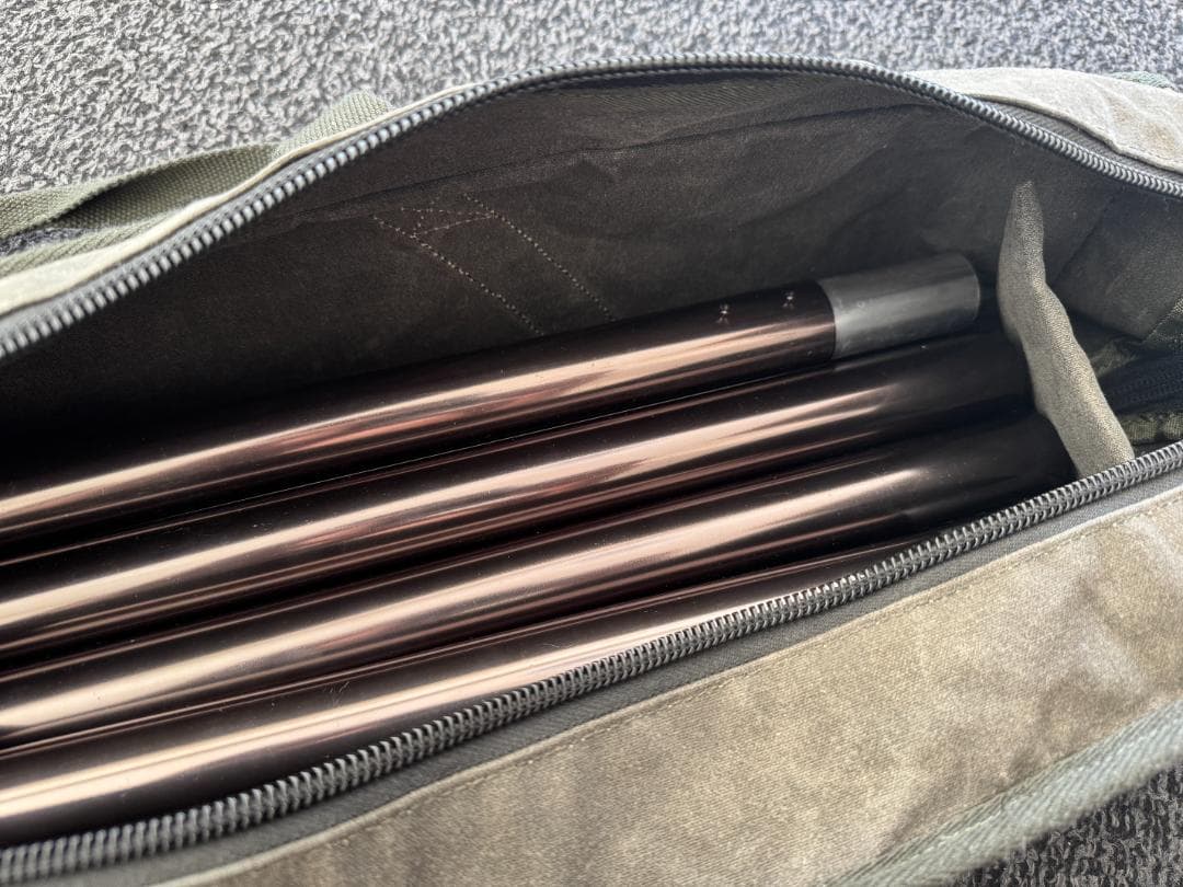 ミニマルワークス タープポール2本 + asobito ポールケースセット