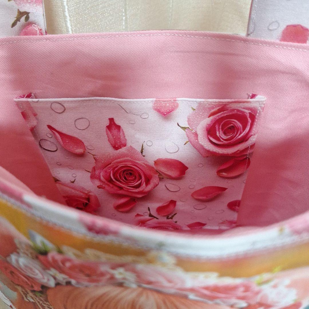 激レアパネル　ハンドメイド　ミニバック　フラットポーチ