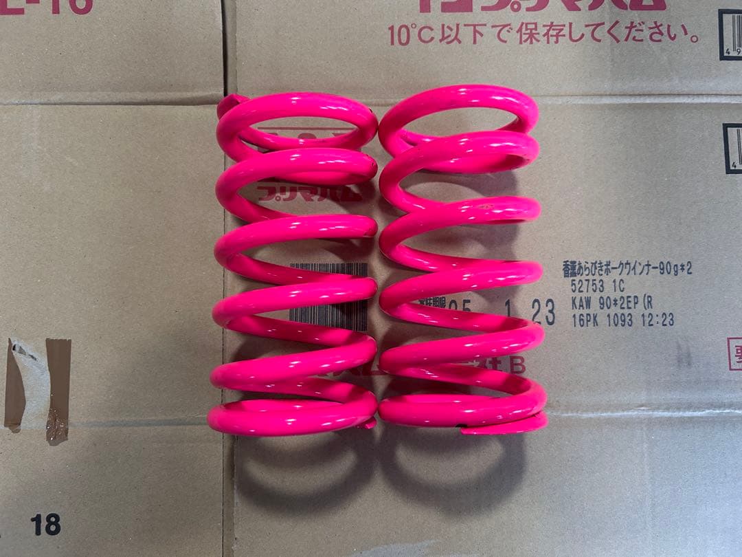 326power チャラバネ ピンク スプリング ID63＿H160＿7K