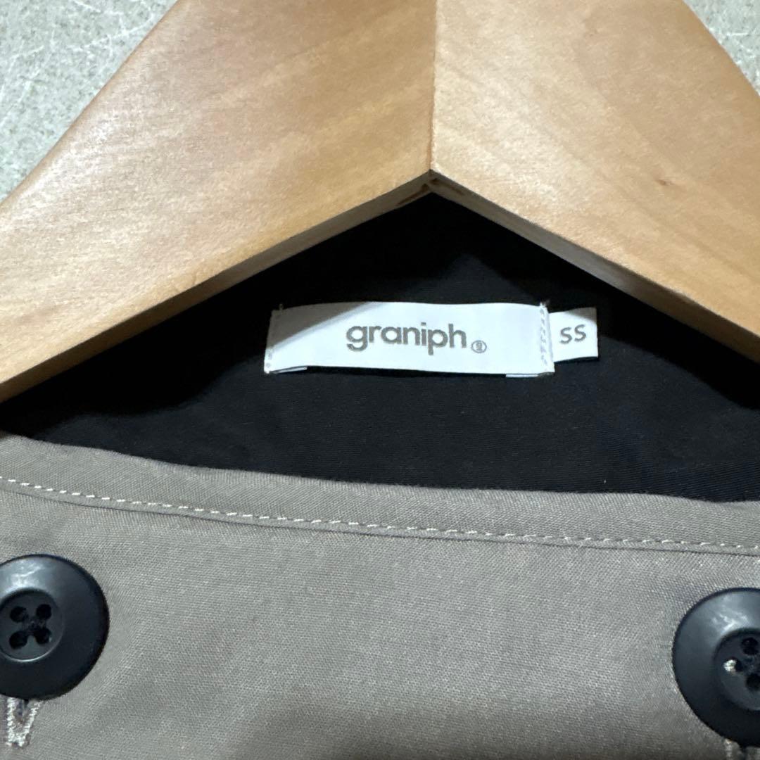 グラニフ　ナイトメア　永遠に　ショートモッズコート　ブラックSS 男女兼用