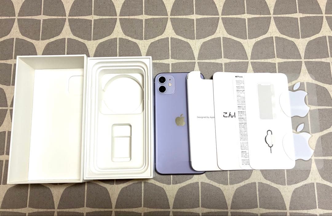 Apple iPhone11 64GBラベンダー 本体 箱付き