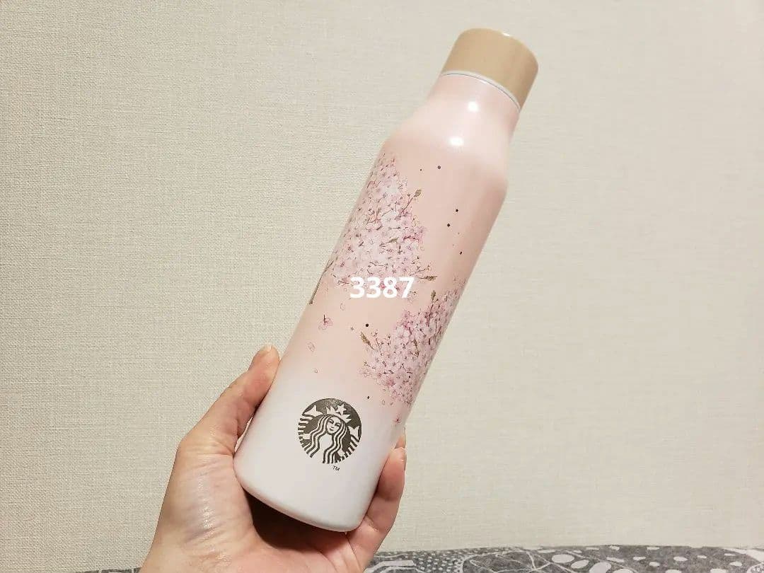 スターバックス チェリーブロッサム ロマンチック ウォーターボトル 384mL