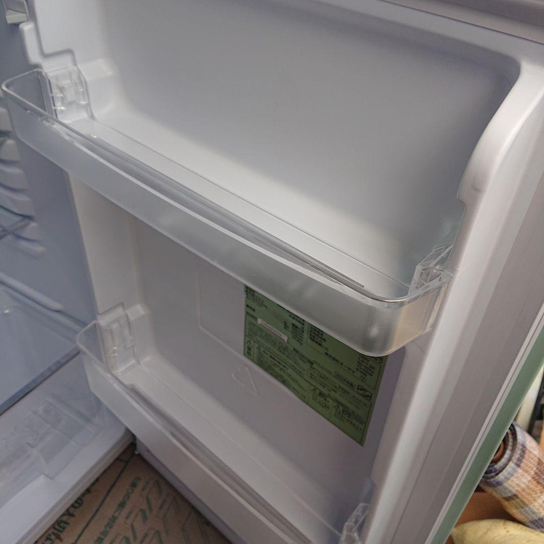 アイリス レトロ冷凍冷蔵庫PRR-122D-LGライトグリーン 2024年製