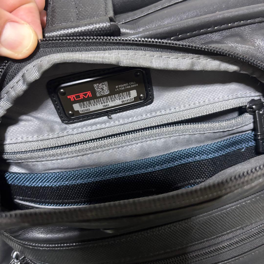 【廃盤】TUMI 2way ビジネスバッグ オールレザー 96141D2 3層