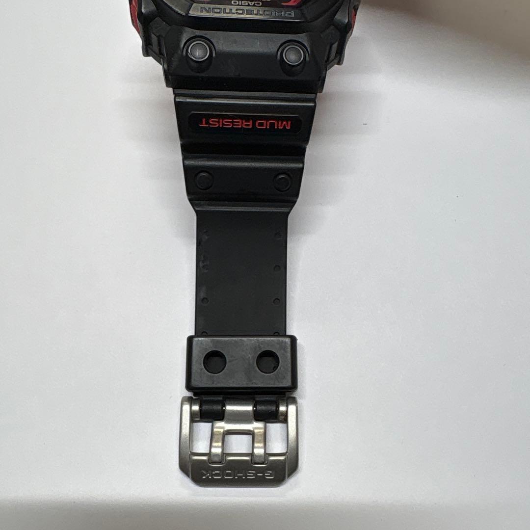 CASIO G-SHOCK GXW56 ソーラー 電波時計 ブラック/レッド