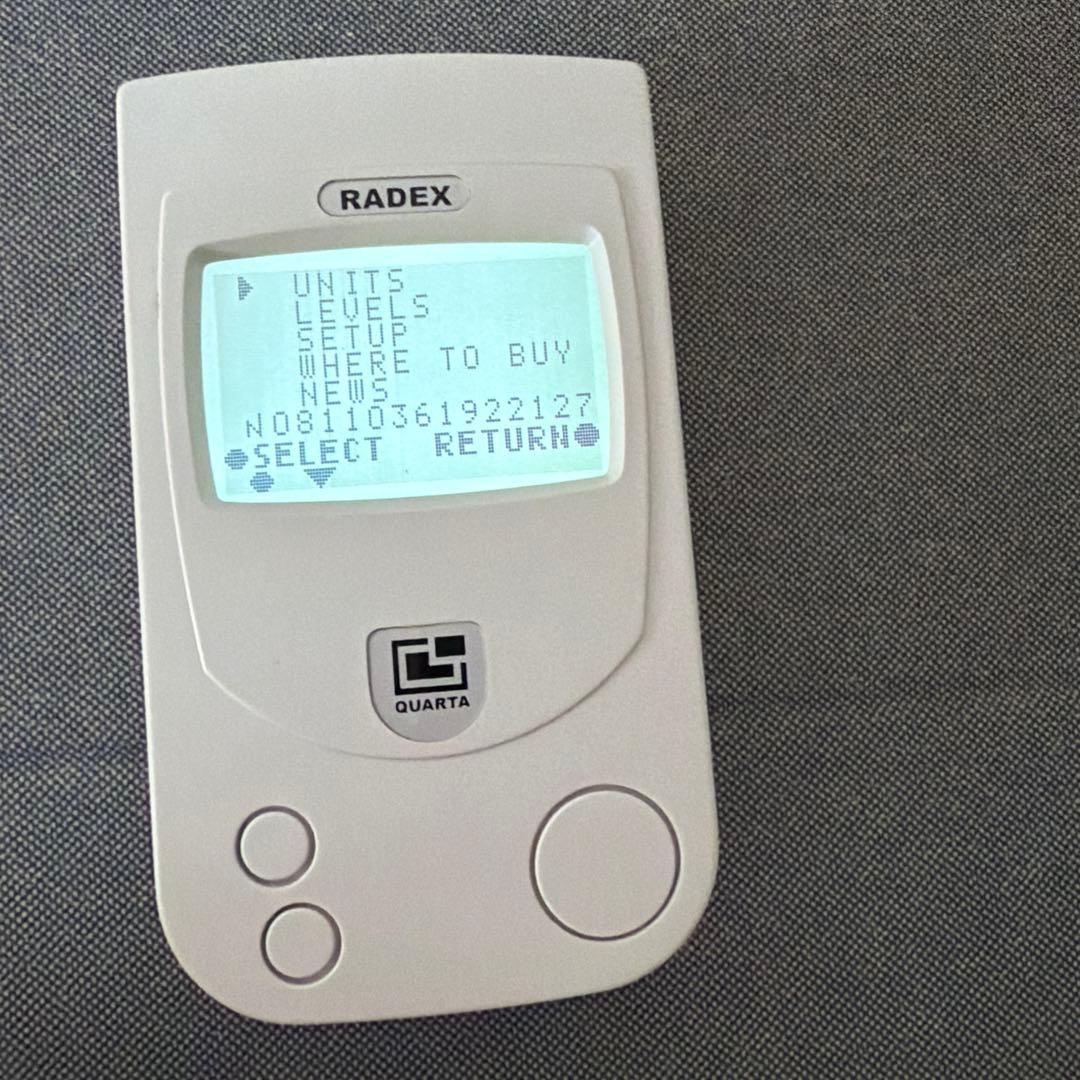 ラジエーションモニターRADEX RD1503 QUARTA ガイガーカウンター