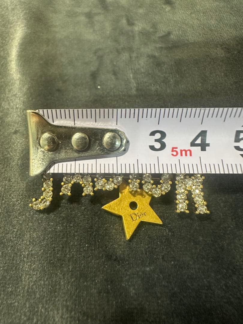 NR/7.30/10 DIOR ブローチ　スター　ラインストーン