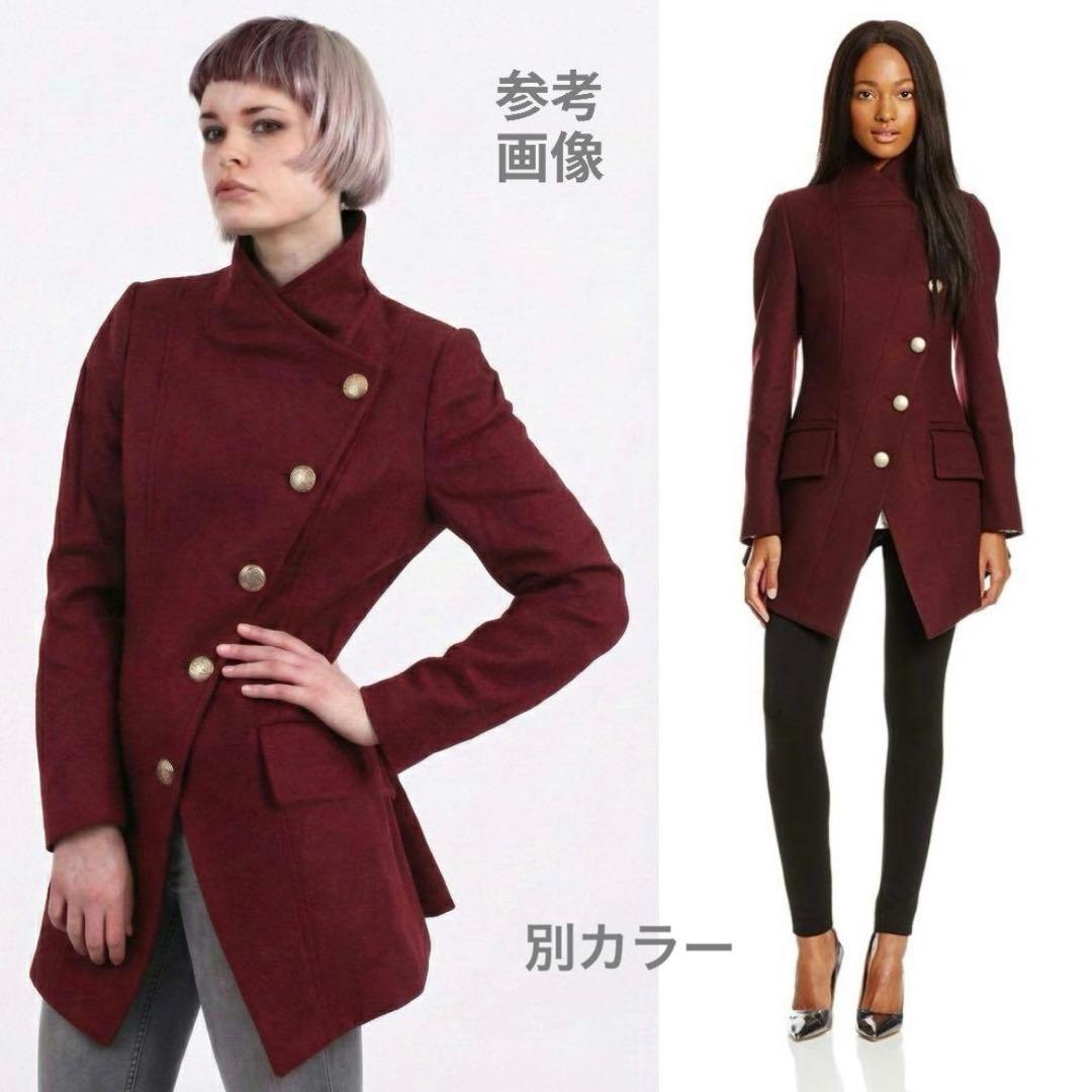 Vivienne Westwood アシメントリー ウールコート グレー