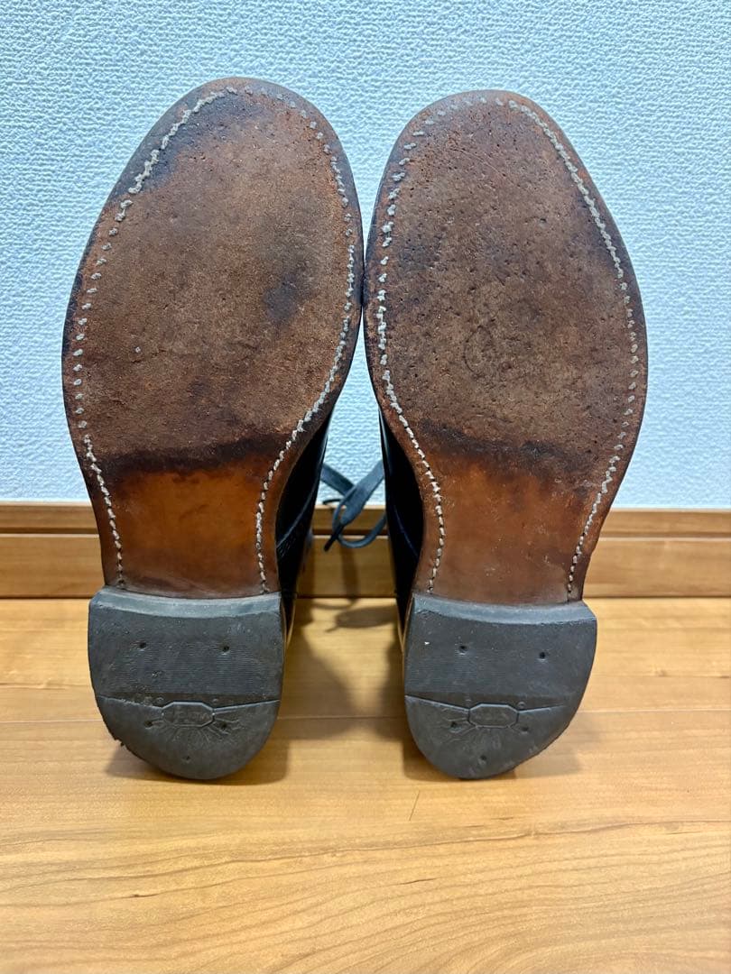 【茶芯】WOLVERINE 1000マイルブーツ US7 25cm