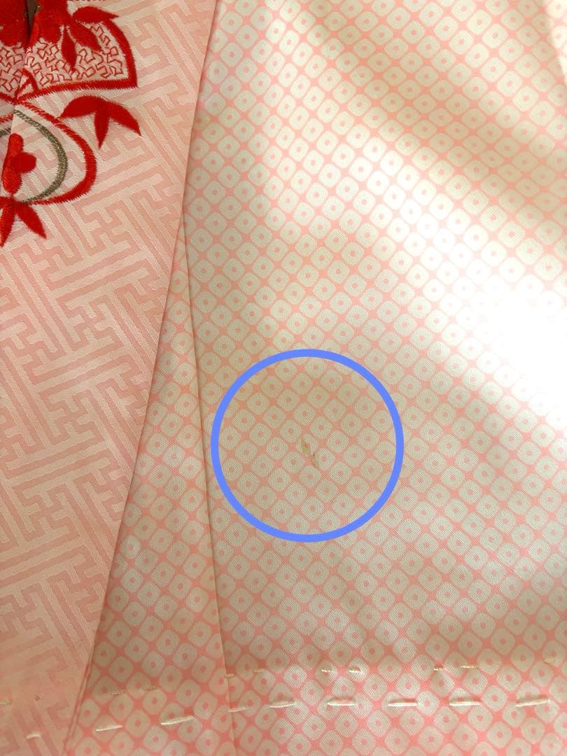 七五三 7歳女の子 正絹着物