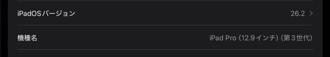 Apple iPad Pro (12.9インチ) 第3世代 スペースグレー1TB