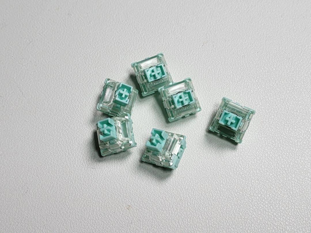 ATK RS7 PRO　おまけ : Gateron Jade gaming 6個