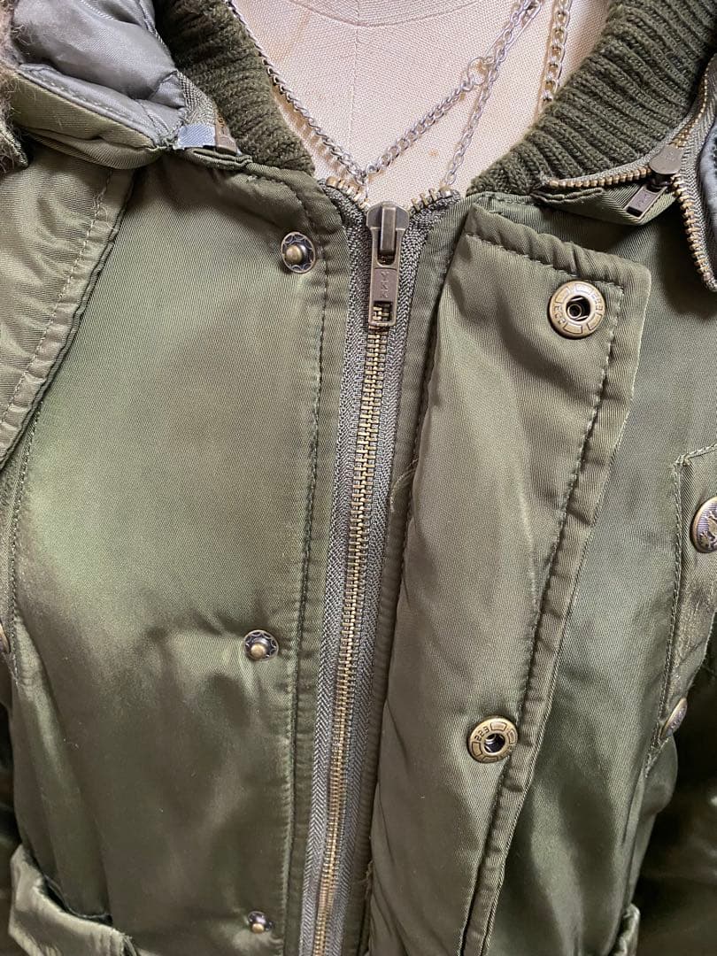 Y2K ファー ミリタリージャケット 平成ギャル archive お兄系