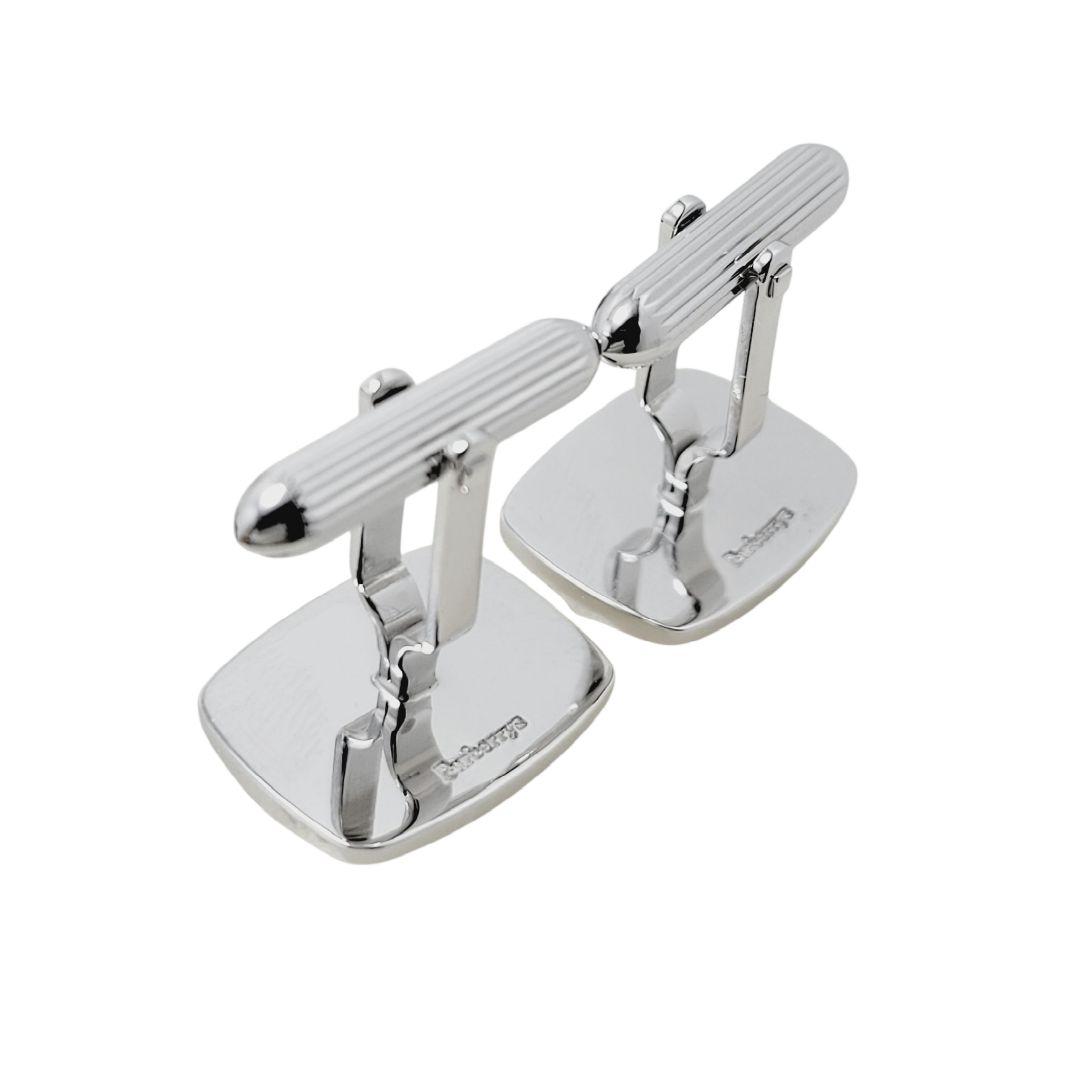 【極美品】Burberrys ネクタイピン カフス ナイト 騎士 シルバー