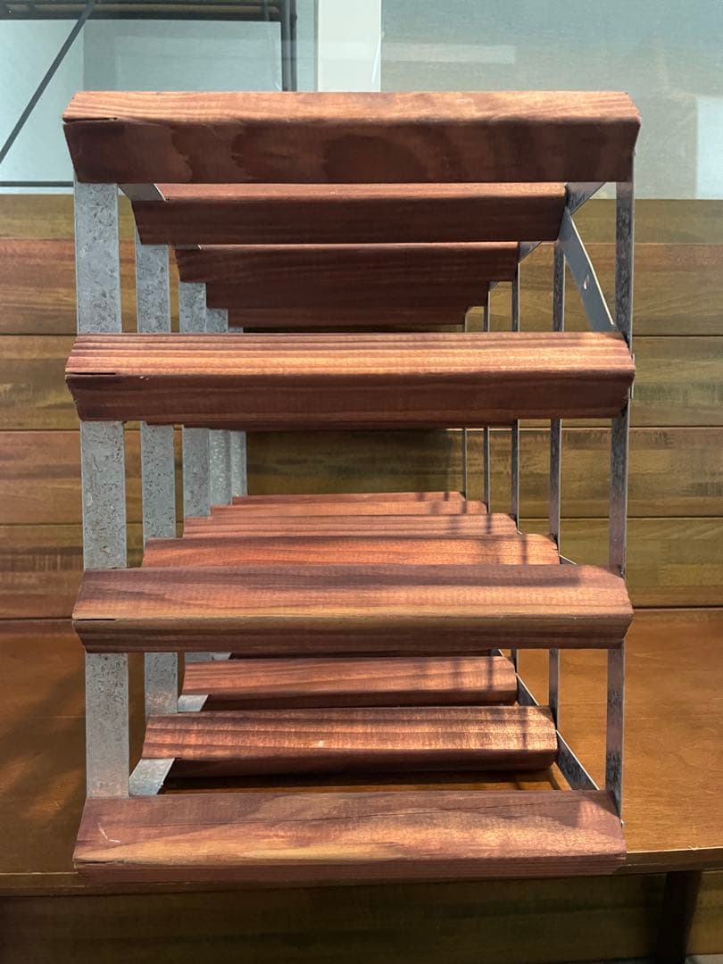 超美品■コンランショップ　オーク トラディッショナル　ワインラック 16ボトル