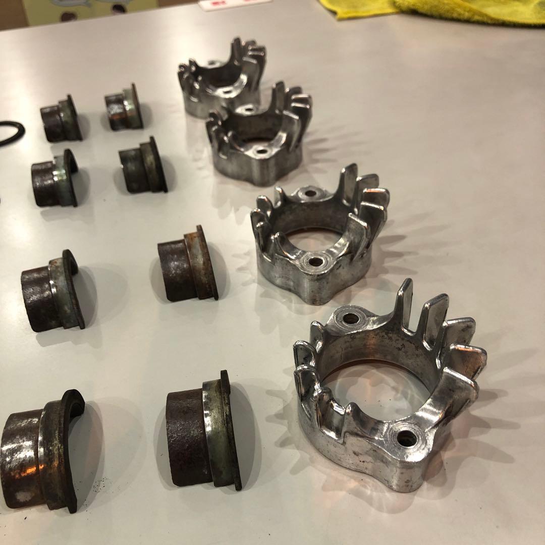 CB750Fマフラー、フランジ、割カラーセット！