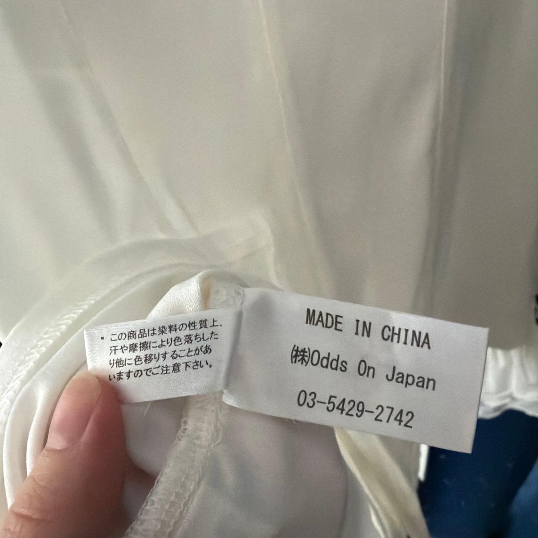 ozz angelo 編み上げブラウス　白　美品