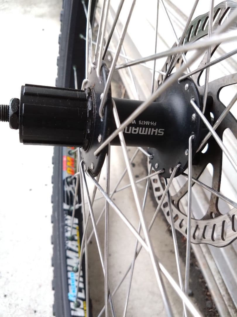 weinmann　リム　24インチ　dm30　ディスクブレーキ 前後ホイール