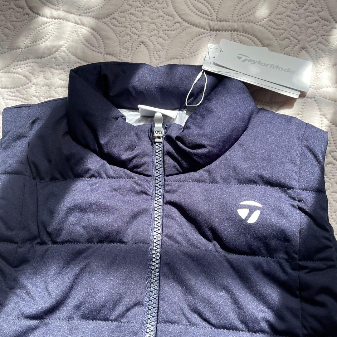 Taylor Made テーラーメイド　ゴルフウエア　中綿ベスト　ネイビー　M