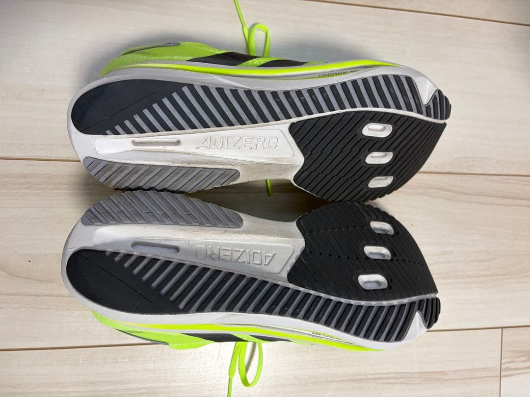 【美品】アディゼロ SL2 アディダス 27cm イエロー