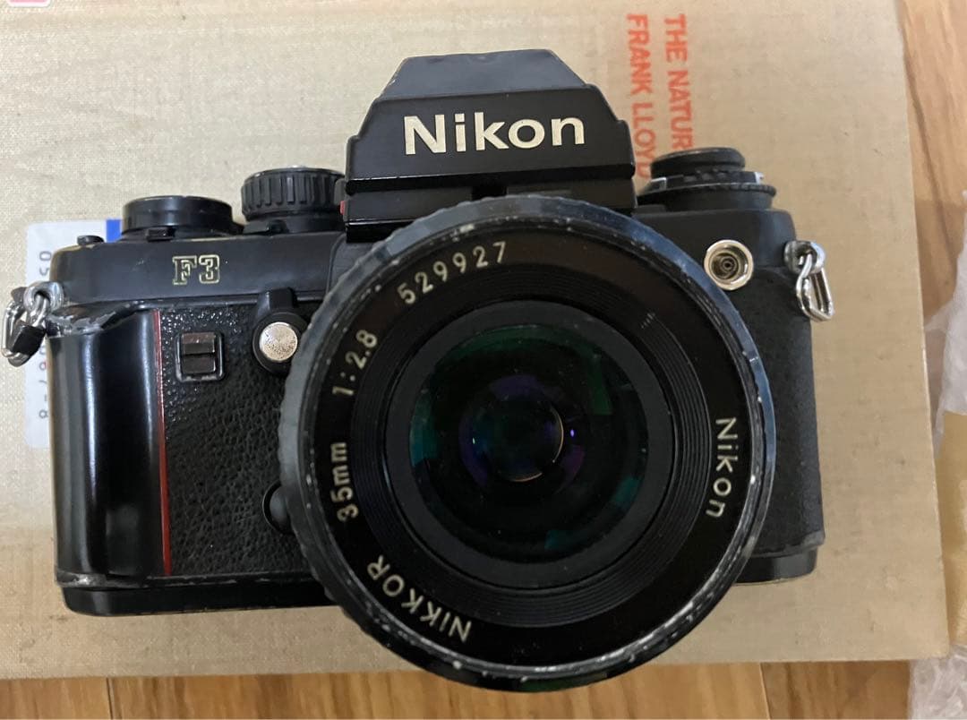 ジャンク　アイレベル　ニコンf3 35mm 2.8付