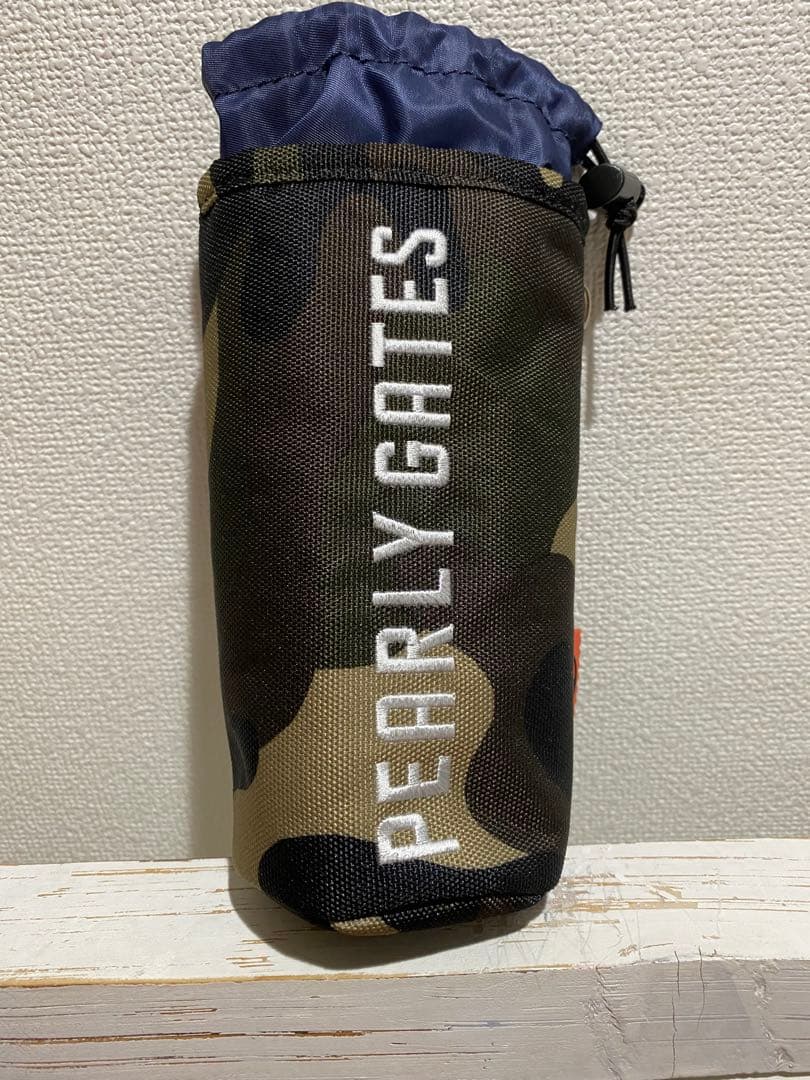 パーリーゲイツ　迷彩　カートバッグ、ボールケース、ペットボトルケースセット