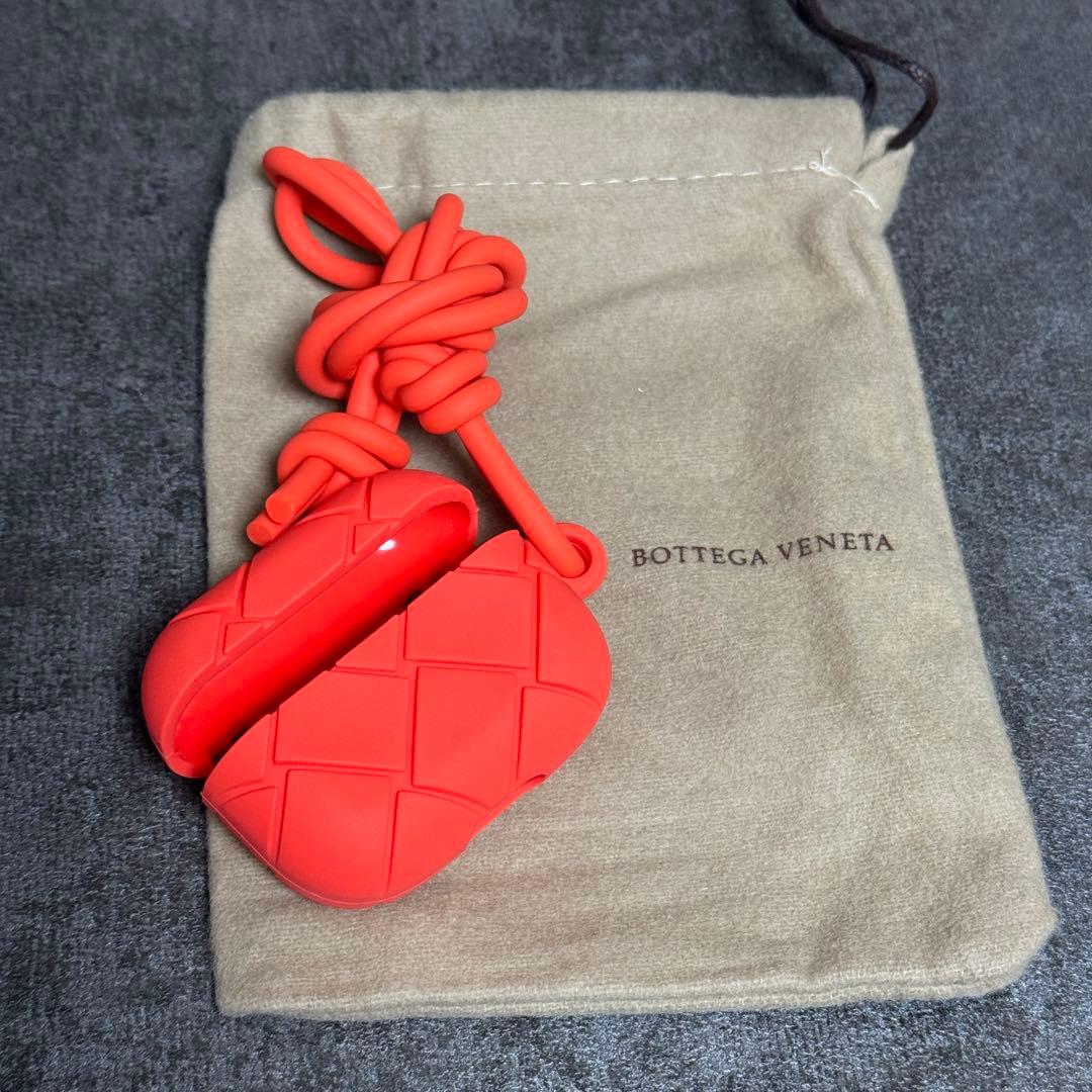 airpods pro ケース Bottega サンバースト オレンジ レッド