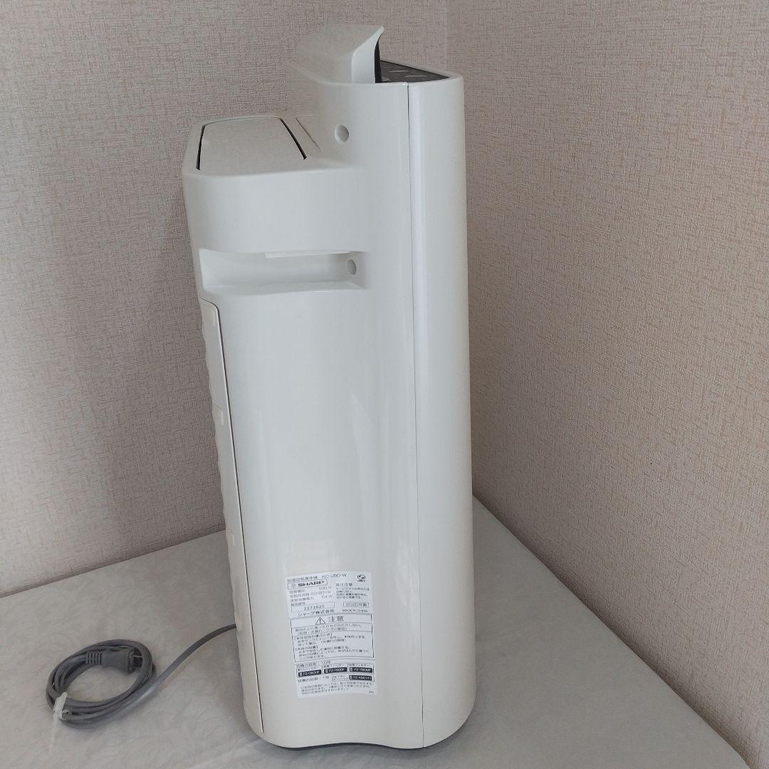 【同機種２台セット】 SHARP 加湿空気清浄機 KC-J50-W