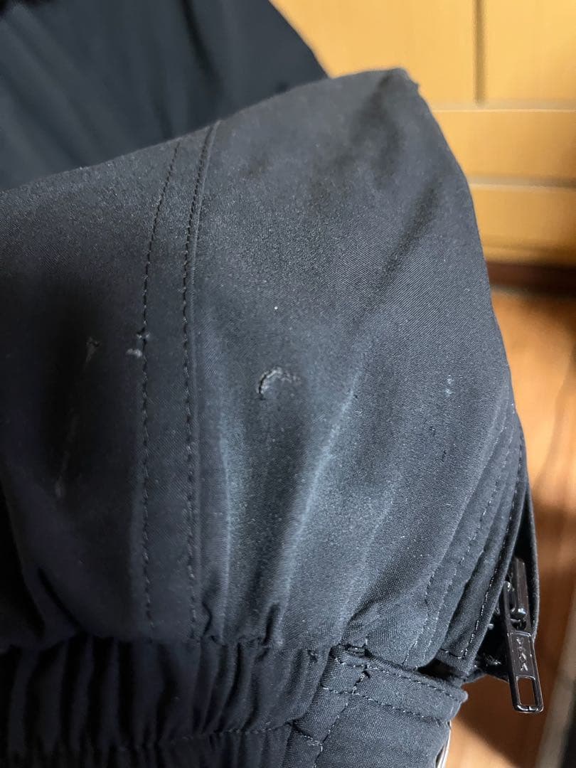 YAMAHA スキーウエア上下セット メンズL　マットブラック