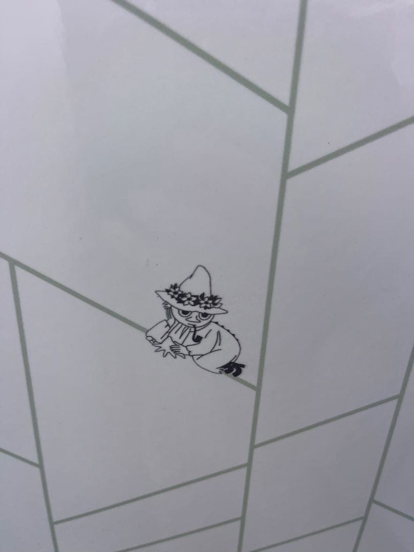 ムーミンホーローパネル縦柄