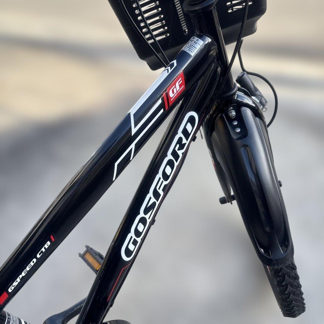 GF ジュニアスポーツバイク ブラック　22インチ