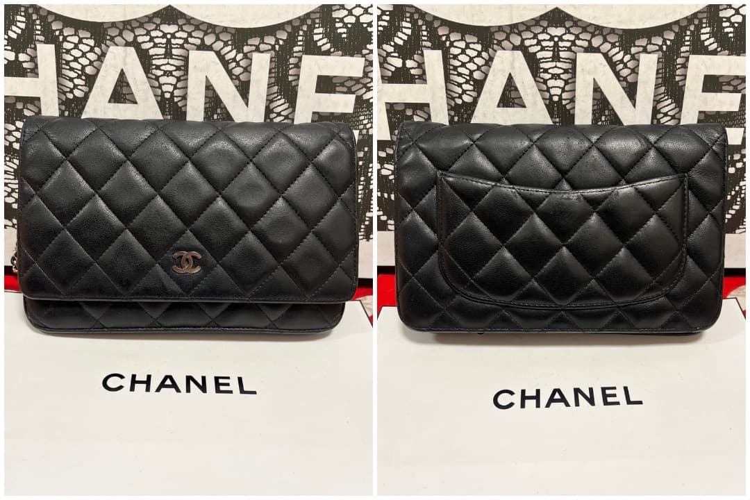 シャネル CHANEL チェーンウォレット チェーンショルダー 186