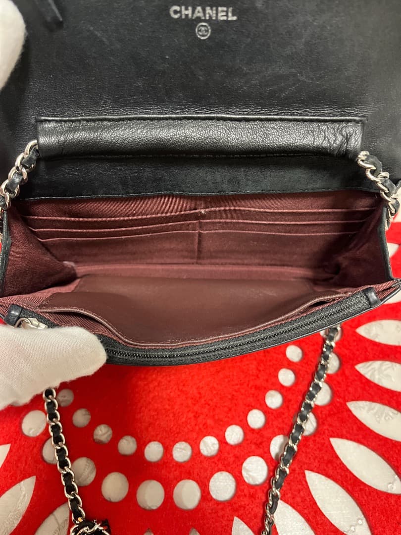 シャネル CHANEL チェーンウォレット チェーンショルダー 186