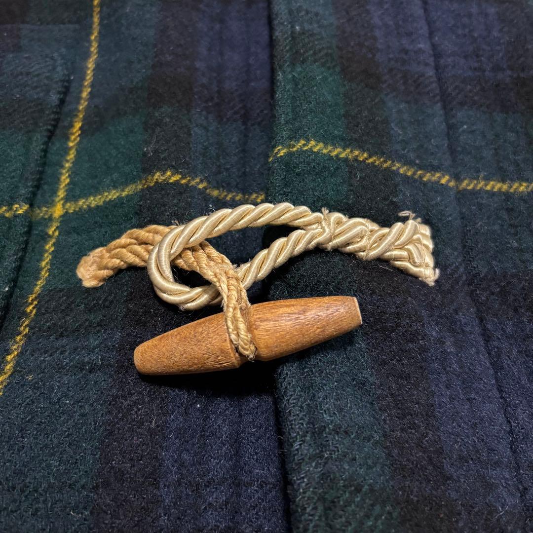 90s USA製 Polo Ralph Laurenダッフル ブラックウォッチL