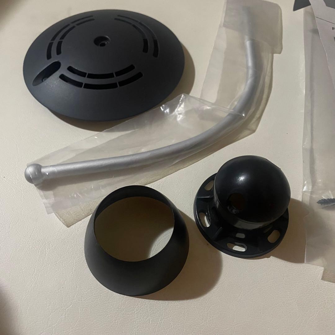 Scandyna Amp / Amp 2用ウォールブラケット ブラック／シルバー