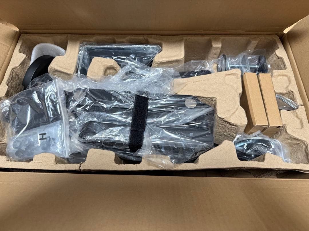 Bauhutte （バウヒュッテ） モニターアーム BMA-2GSV-BK