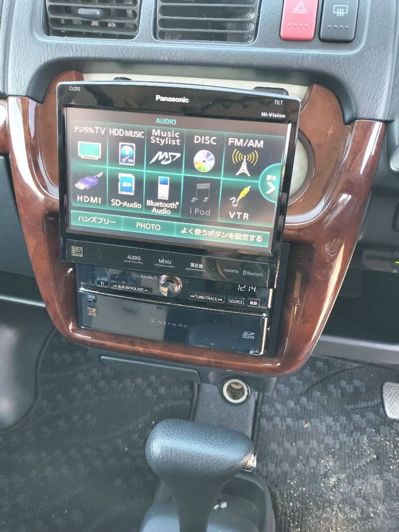 ホンダ　バモスターボ　4AT ナビ　追加メーター　バックカメラ