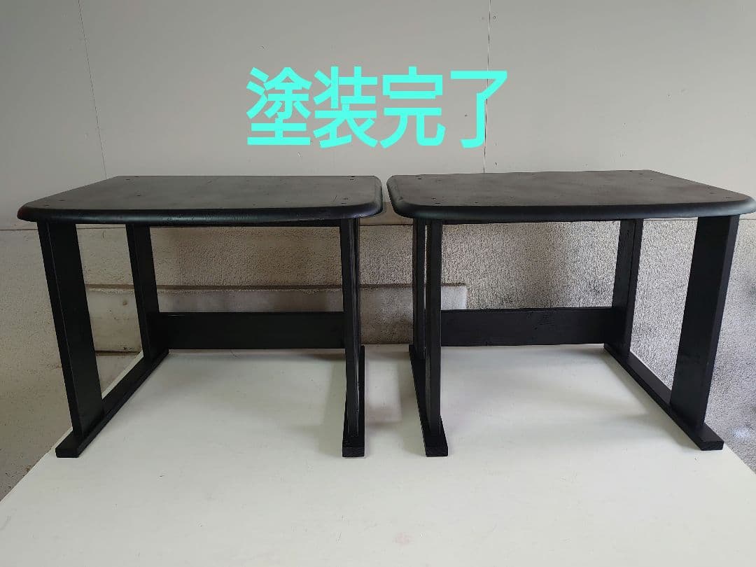 【其の39】中古テーブルを加工するパチスロ実機を2台置く台（セパレートタイプ）